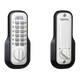 Mechanical Keyless Single Combination Deadbolt Lock - White (M210WHEZ) Mechanical Keyless Single Combination Deadbolt Lock - White (M210WHEZ)